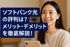 ソフトバンク光の評判は？乗り換えるメリット・デメリットをわかりやすく解説！